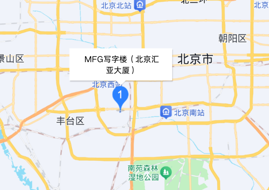 北京汇亚大厦服务式办公室地图