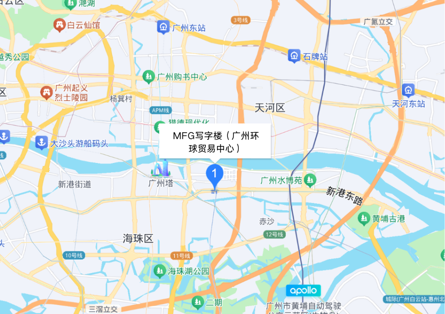 铭丰广场精装办公室地图
