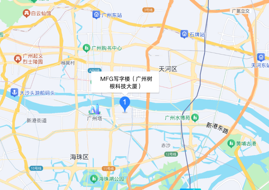 铭丰广场精装办公室地图