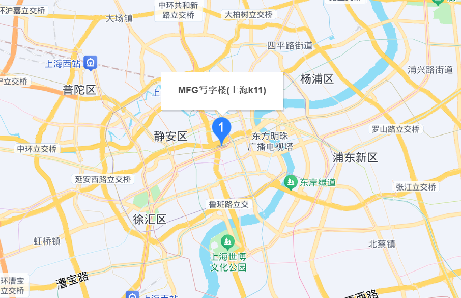 上海K11精装办公室地图